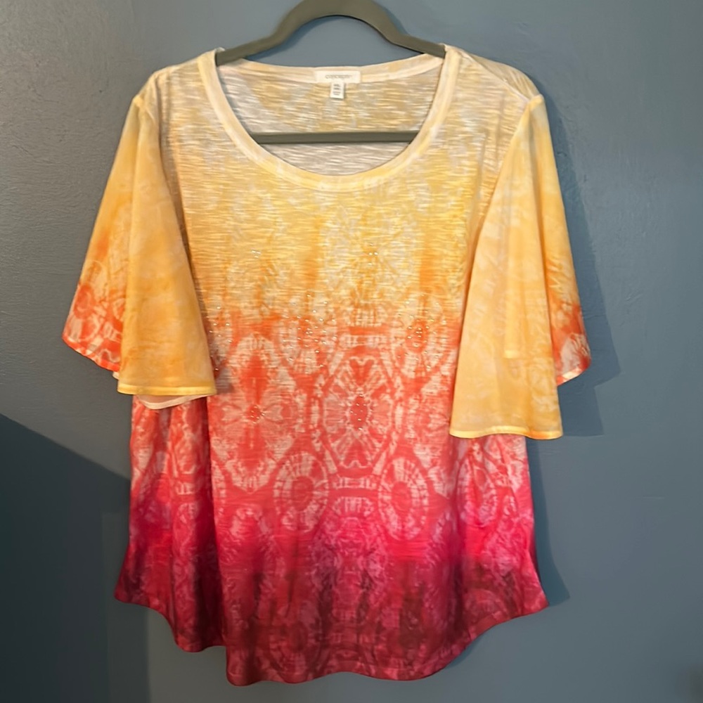 Concepts Crew neck top. XXL Size 20